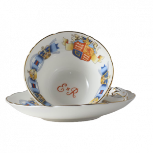 Queen Elizabeth 1953 Coronation Teacup & Saucer