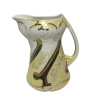 Jlse Porcelain Milk Pitcher Yellow Gold