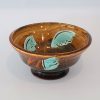 Artist signed pottery bowl