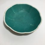 Chinese export handmade famille rose pottery bowl dish
