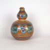 Italian Ceramic Butter Dish Deruta Hand Painted in Italy