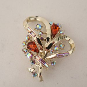 Beautiful vintage signed Coro brooch.