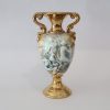 Large vintage raised figural decoration vase.