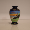 Vintage Japanese Moriage Hand Painted 4.75" Bud Vase