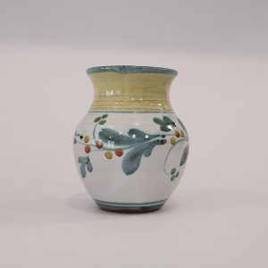 Small handmade pottery vase by studio potter Nicola Werner