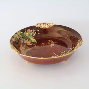 Carlton Ware Rouge Royale Footed Bowl
