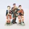 Vintage Radnor bone china Scottish figurines.